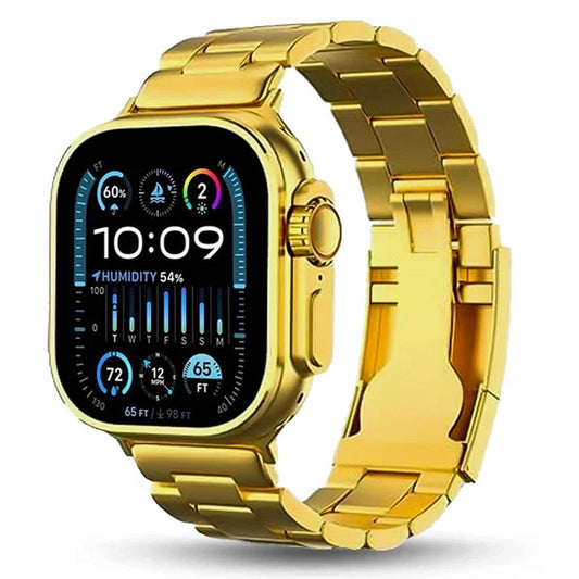 H20 Ultra Smartwatch 10 in 1 with 7 Straps, Earbuds